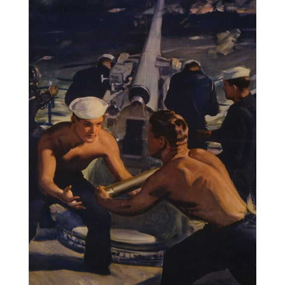 Print: A Message From America, 1943