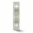thumbnail image 3 of Edward Mirell Titanium .10ct Diamond Brushed  Polished 6mm Band EMR212, 3 of 4