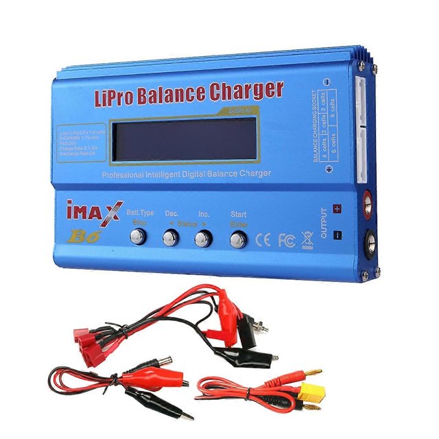 For IMAX B6 80W Lipo Battery Charger+XT60 Lipo NiMh Li-Ion Ni-Cd Digital Lipro Balance Charger Batte