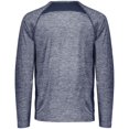 thumbnail image 3 of Holloway Sportswear M Electrify Coolcore® Long Sleeve Tee Navy Heather 222570, 3 of 5