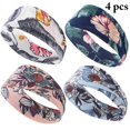 thumbnail image 2 of Sport Headband Elastic Soft 4PCS Quick Drying Running Headband Yoga Sweatband, 2 of 10