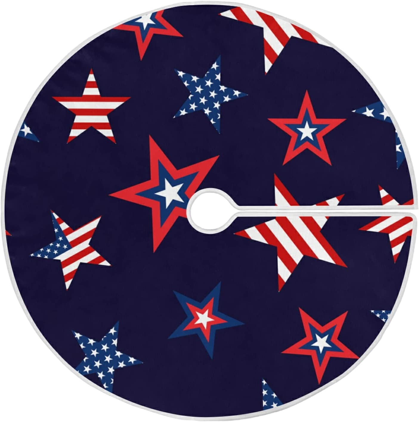 American Flag Tree Skirt 