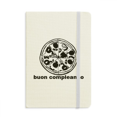 thumbnail image 1 of Italian Pizza Gourmet Birthday Happy Notebook Official Fabric Hard Cover Classic Journal Diary, 1 of 3