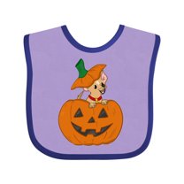 Inktastic Halloween Chihuahua Pumpkin Boys or Girls Baby Bib
