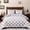 Green and White, variant on BLEUM CADE 3 Piece Christmas Quilt Queen Size, Christmas Tree and Santa Claus Quilts Bedding Set, Christmas Decor Soft Lightweight Bedspread Coverlet Set(1 Quilt, 2 Pillow Cases)