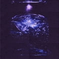 thumbnail image 1 of Ahgly Company Machine Washable Indoor Square Transitional Rebecca Purple Area Rugs, 5' Square, 1 of 7