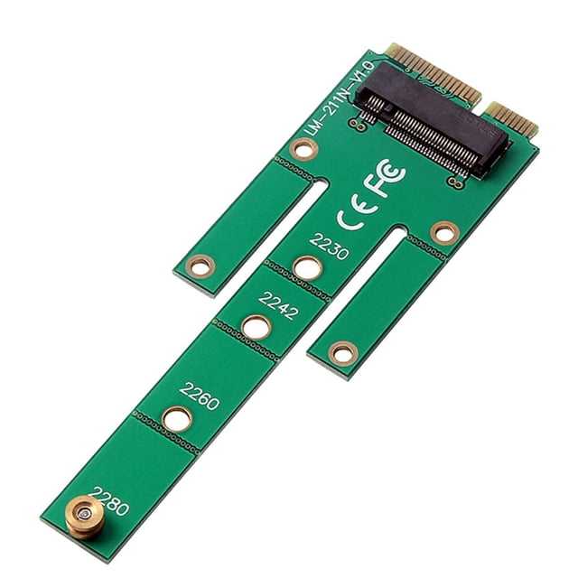 Tarjeta De Conversión Adaptador M.2 Complimentos Fácil Instalación Conveniente Duradero CUTICAT Adaptador mSATA SSD a NGFF