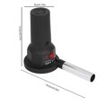 thumbnail image 2 of Soplador de aire Wosthever para barbacoa portátil ligero recargable 5V negro, 2 of 6