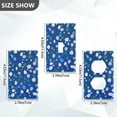 thumbnail image 7 of Yayeee Toggle Light Switch Wall Plate 1-Gang 4.5"x2.7" Home Decorative Outlet Cover, Green Dots, 7 of 7