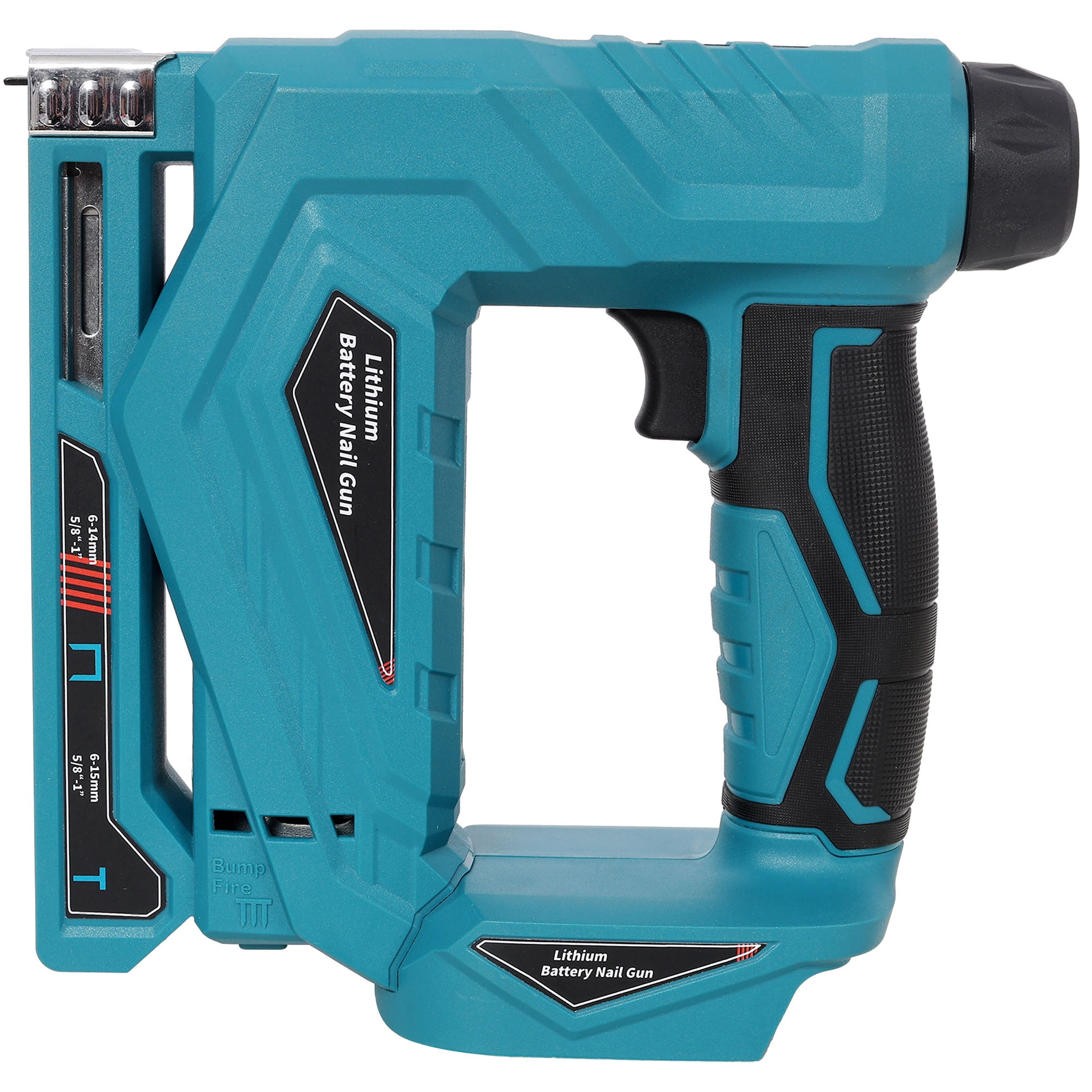 2-in-1 Cordless Brad Nailer & Narrow Crown Stapler, Compatible with 20V MAX Battery, Battery Powered Nail Gun with Safety Lock(battery and charger not included)