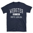 thumbnail image 1 of Webster North Carolina Classic Established Men's Cotton T-Shirt, 1 of 1