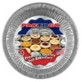 thumbnail image 2 of Pactogo 9" Aluminum Foil Pie Pan 1" Medium Deep with Clear Dome Lids - Made in USA (Pack of 200 Sets), 2 of 6