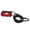 Black and Red Color, variant on Coiled Surfboard Safety Ankle Leash SUP Paddle Board Foot Rope Attachment Cable 7.2 ft / 2.18 m