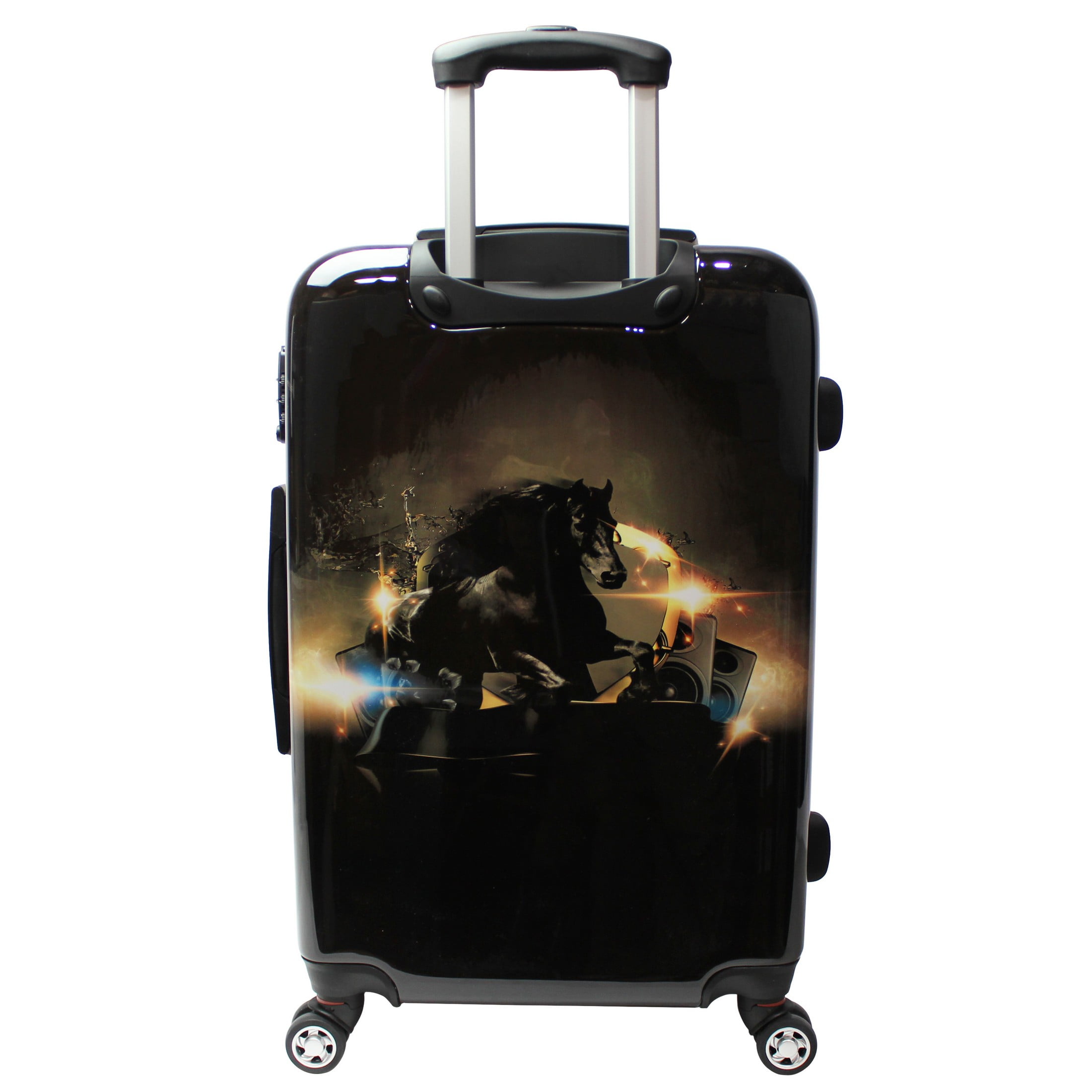 Chariot Horse Lovers 24-inch Hardside Spinner Luggage - Stallion Horse