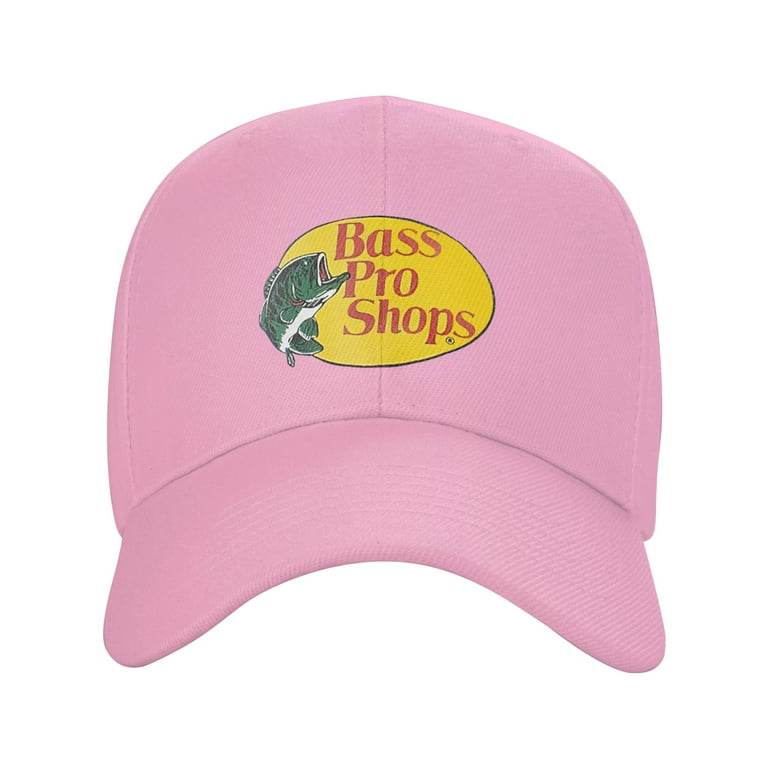 Bass Pro Shop Casquette Pink Adjustable Mesh Baseball Cap for Hat Fishing  Hat Unisex
