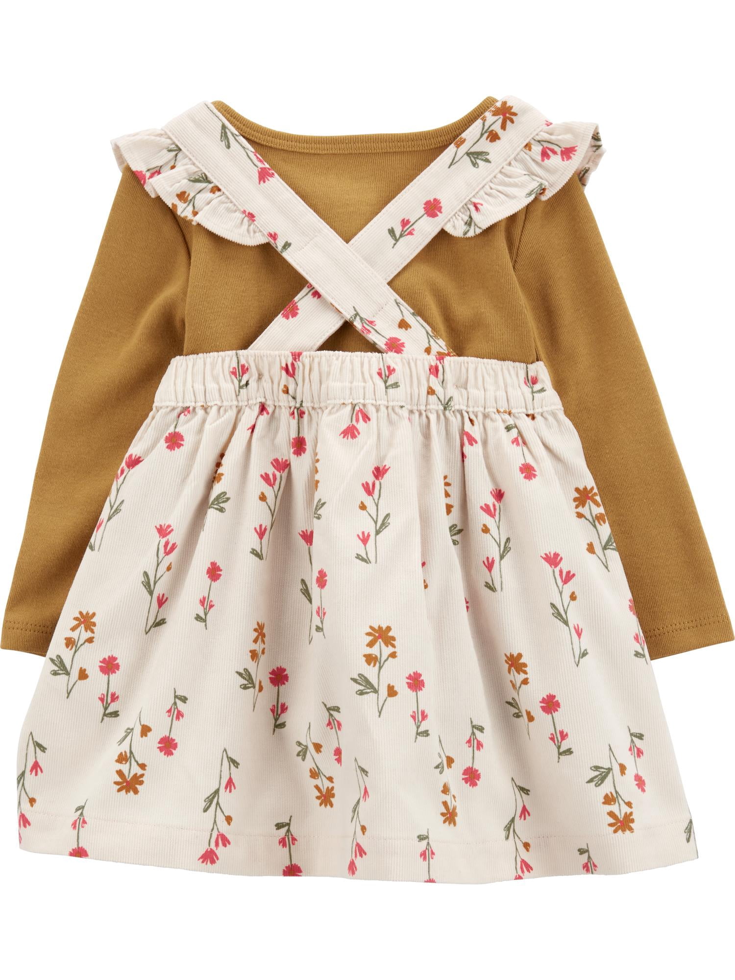 Carter's Child of Mine Baby Girl Dress Set, 3-Piece, Sizes 0/3-24 Months