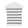 thumbnail image 4 of AherBiu Womens Sweater Tank Tops Striped Crewneck Knitted Sleeveless Going out Tops for Women, 4 of 5