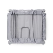 Carlson Extra Wide Gray Mesh Expandable Pet Gate with Small Pet Door, Mesh, includes Rubber Bumpers, Doors and Hallways