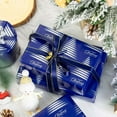thumbnail image 6 of Christmas Wrapping Paper, Blue Christmas Tree Design Gift Wrapping Paper Suitable for Holiday, Mini Roll (17 Inch X 32.8 Feet), 6 of 12