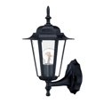 thumbnail image 1 of Camelot 1-Light Matte Black Wall Light, 1 of 2