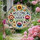 thumbnail image 1 of Letrero Colgante con Círculos Temáticos "Bienvenido a Mi Jardín", 1 of 7