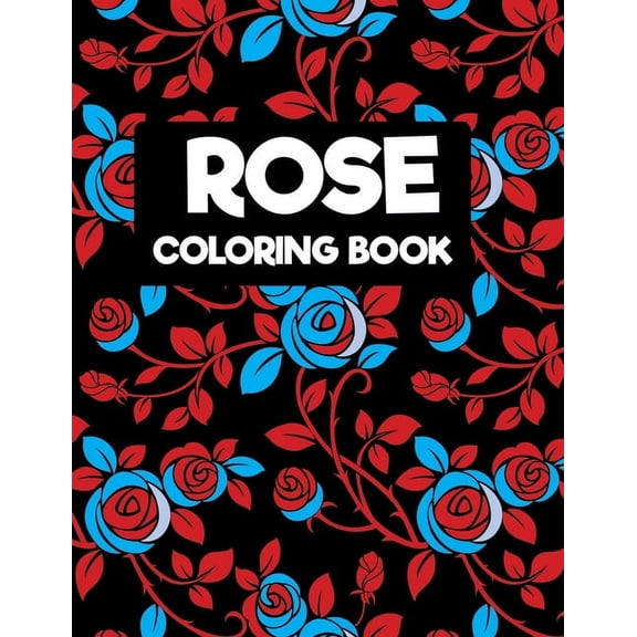 Rose Coloring Book (Paperback)