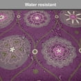 thumbnail image 7 of Oriental Chair Seating Cushion Set of 4, Pattern with Abstract Nostalgic Flourish Floral Ornament Print, Seat Pads for Office with Anti-slip Backing, 16"x16", Plum and Multicolor, by Ambesonne, 7 of 7