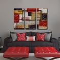 thumbnail image 2 of Ready2HangArt  'Energized' 3 Piece Wrapped Canvas Wall Art Set (3) 12" W x 24" H, 2 of 4