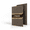 Nordic Oak-47.25" x 20.5", variant on Nordic Oak 2-piece Wood Slat Acoustic Panels 94.5" x 20.5" Sound Absorbing Wall Panels