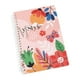 thumbnail image 2 of Spiral Notebook forrado de cuaderno organizador diario, 5.98 pulgadas 8.27 pulgadas de periódico portátil de la revista portátil, horno de notas para Flores, 2 of 8