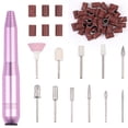 thumbnail image 1 of Taladro de uñas eléctrico portátil, kit de lima de uñas profesional eléctrico compacto para manicura, pedicura, pulido, diseño de herramientas de forma, 1 of 5