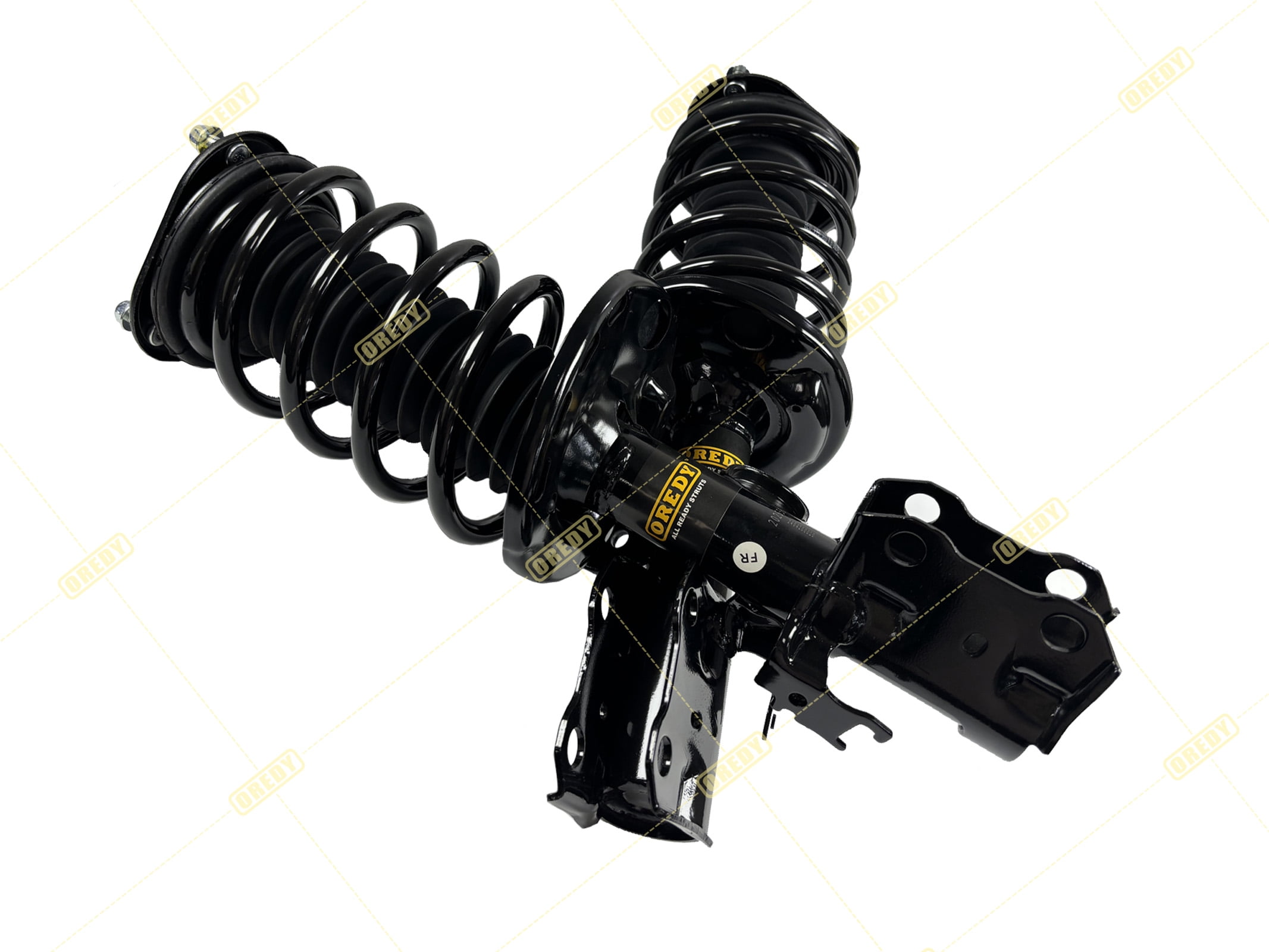 OREDY Front Pair Struts & Coil Spring Assembly Replacement for 2010 2011 2012 2013 2014 2015 Toyota Prius - 172689 172688
