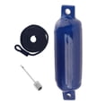 thumbnail image 2 of Almencla Boat Protection Anti Collision Inflatable Docking Dock Edge Marine Mooring Buoy Blue w Black Rope, 2 of 8