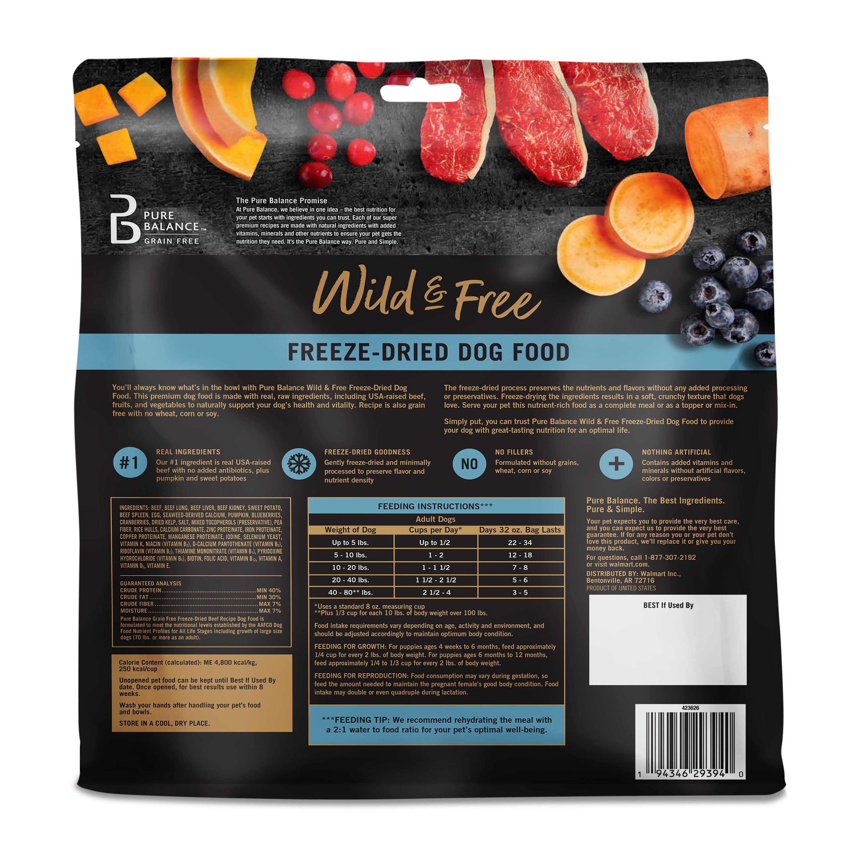 Pure Balance Beef - Freeze Dried - 2lb