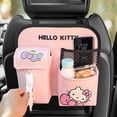 thumbnail image 3 of Organizador de asiento trasero de coche de Hello Kitty Kawaii, soporte de botella multibolsillo, bolsa de almacenamiento de pañuelos, accesorios de Interior de coche, regalos, 3 of 4