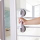 thumbnail image 2 of Barras de apoyo con ventosa para baño, pasamanos para personas con discapacidad, asa de seguridad portátil con ventosa, no requiere fijación para baño, niños y, 2 of 5