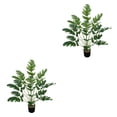 thumbnail image 2 of Decoración portátil de árbol de plátano de simulación Cateissary Bonsái artificial, 2 of 6