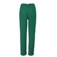 thumbnail image 5 of Women's Elastic High Waist Cropped Work Pants with Pockets, Professional Office Trousers with Hidden Zipper, Comfortable Suit Pants for Casual Wear, Business Attire, and Multiple Occasions F S, 5 of 5