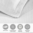 thumbnail image 2 of Superior Solitaire Cotton Decorative Bedspread and Sham Set, Twin, White, 2 of 10