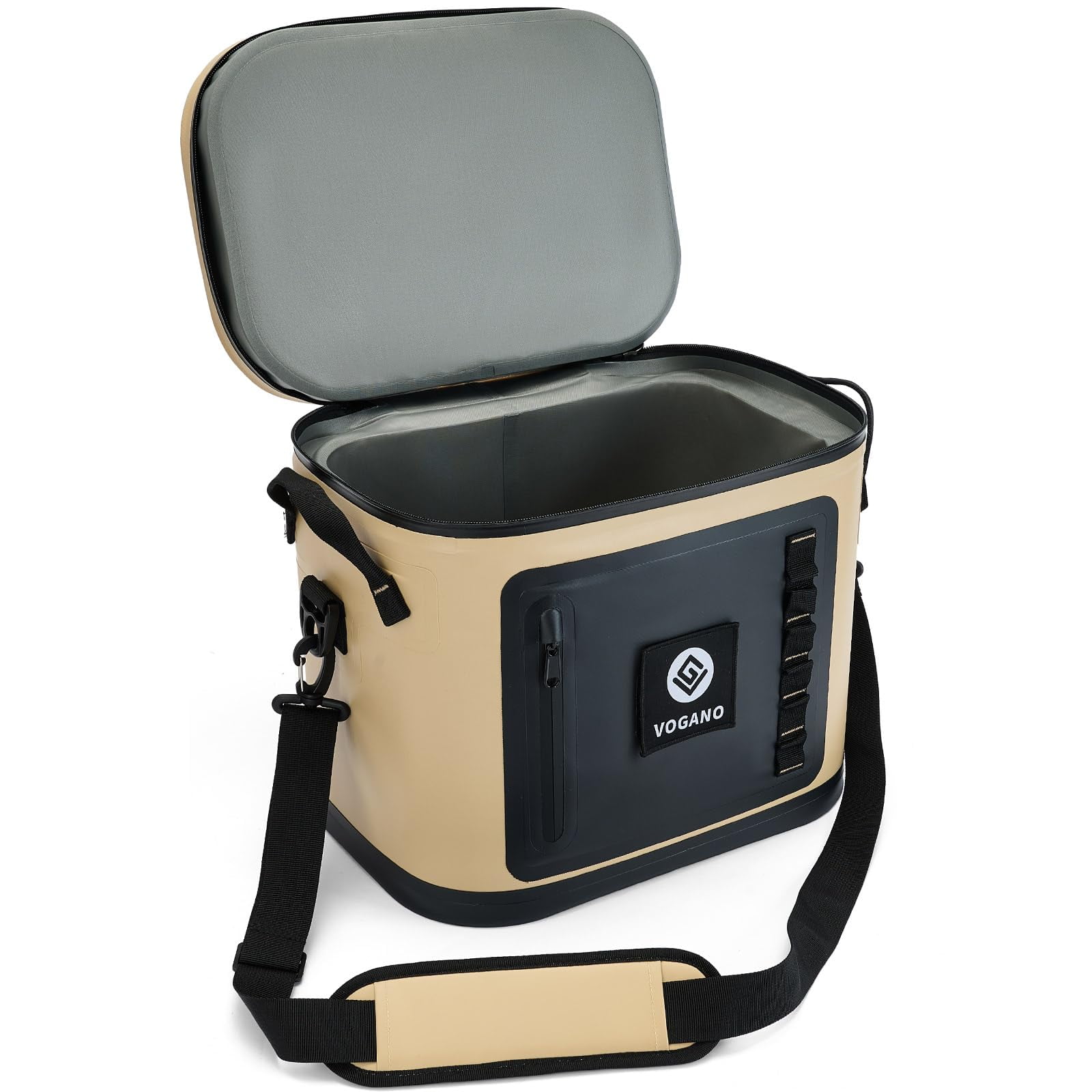 28 Can Soft Cooler, Insulated Leak-Proof with Waterproof Zipper, Portable Ice Chest for Camping, Beach, Travel, Picnic, Fishing