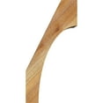 thumbnail image 3 of 6"W x 8"D x 16"H Westlake Rough Sawn Knee Brace, Western Red Cedar, 3 of 4