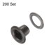 thumbnail image 3 of Kit de ojales de metal Unique Bargains 200 Juegos 3mm 0.12 ojal Oscuro gris, 3 of 7