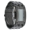 thumbnail image 3 of Men's LED Watch, Men's Watch Button Operation Waterproof Binary Time Mode Display  For Father For Party Men's Silver Black, 3 of 8