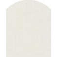 thumbnail image 4 of 36"W x 30"H Half Peaked Top Right (41"W x 35"H Frame Size) 8/12 Pitch: Unfinished, Non-Functional, PVC Gable Vent w/ 1" x 4" Flat Trim Frame, 4 of 14