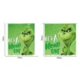 thumbnail image 3 of Mini Grinch Ornaments Grinch Ornaments Grinch Christmas Decorations Non Slip Toilet Polyester Cover Mat Set Bathroom Shower Curtain, 3 of 5