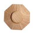 thumbnail image 1 of Posavasos de madera multifuncional para mesa, centro de mesa, bandeja de té de superficie lisa Madera clara, 1 of 9