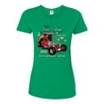 thumbnail image 2 of Ford Model T Roadster 1923 Old School Ride Classic Vintage | Womens Cars and Trucks Graphic T-Shirt, Kelly, Small, 2 of 4