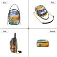 thumbnail image 3 of FORMRS Crossbody Bag for Women Quilted Travel Shoulder Cell Phone Purse with Chain Strap Handbag, Colorful Landscape, 3 of 7