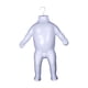 thumbnail image 2 of Maniquí infantil con forma de vestido, fácil de almacenar, modelo de 21,65 pulgadas de altura, exhibición de calcetines, cuerpo de maniquí realista du Blanco, 2 of 9