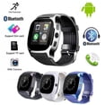 thumbnail image 1 of T8 Bluetooth Smart Watch with Camera Music Player Facebook Whatsapp Sync SMS Smartwatch Support SIM TF Card for Android, 1 of 9